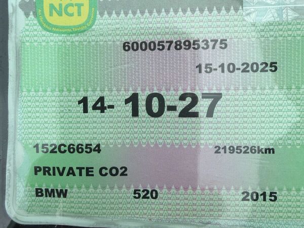 BMW 5-Series Saloon, Diesel, 2015, Silver