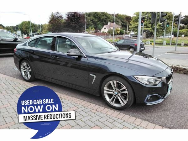 BMW 4-Series Saloon, Diesel, 2015, Blue