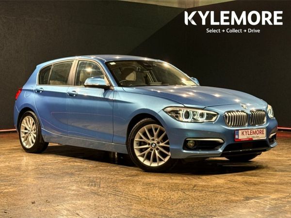 BMW 1-Series Hatchback, Petrol, 2019, Blue