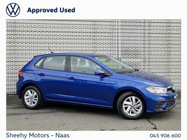 Volkswagen Polo Hatchback, Petrol, 2022, Blue