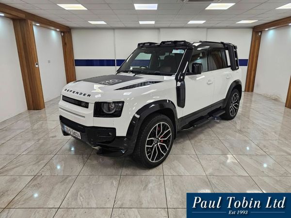 Land Rover Defender Estate, Petrol Plug-in Hybrid, 2022, White