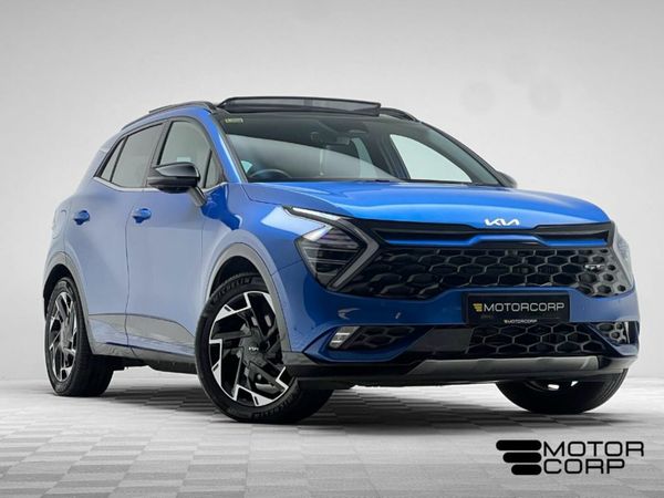 Kia Sportage SUV, Petrol Plug-in Hybrid, 2024, Blue