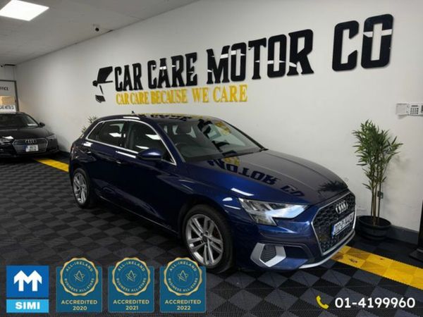 Audi A3 Hatchback, Petrol, 2020, Blue