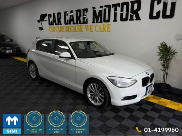 BMW 1-Series Hatchback, Petrol, 2014, White