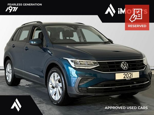Volkswagen Tiguan Estate, Diesel, 2021, Blue