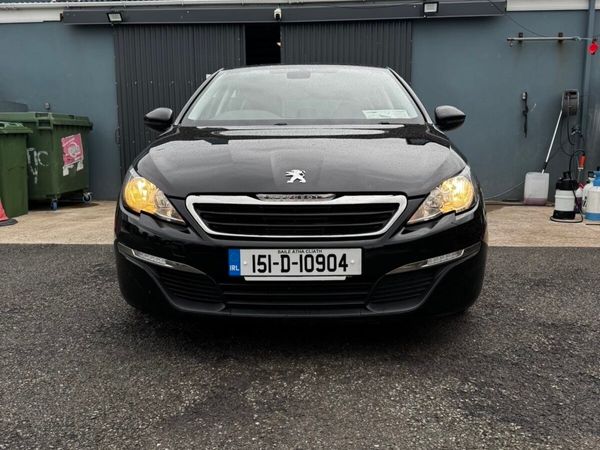 Peugeot 308 Hatchback, Diesel, 2015, Black