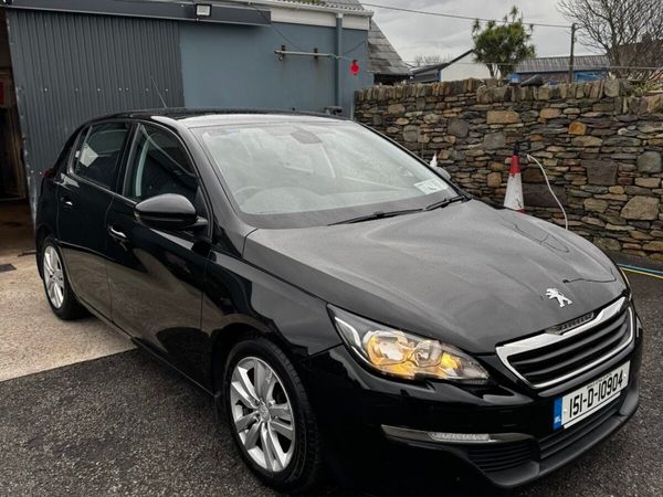 Peugeot 308 Hatchback, Diesel, 2015, Black