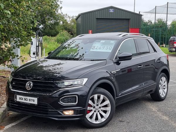 Volkswagen T-Roc SUV, Petrol, 2020, Black