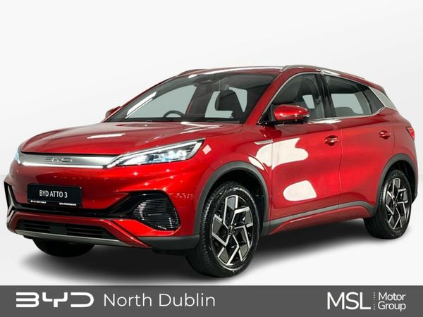 BYD ATTO 3 SUV, Electric, 2024, Red