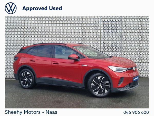 Volkswagen ID.4 SUV, Electric, 2022, Red