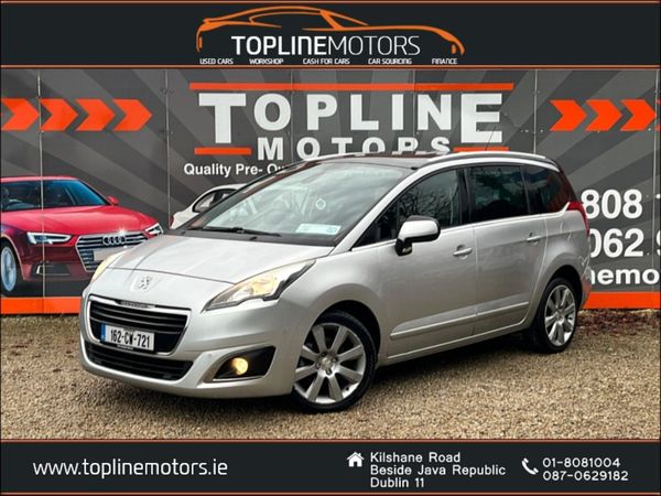 Peugeot 5008 MPV, Diesel, 2016, Silver