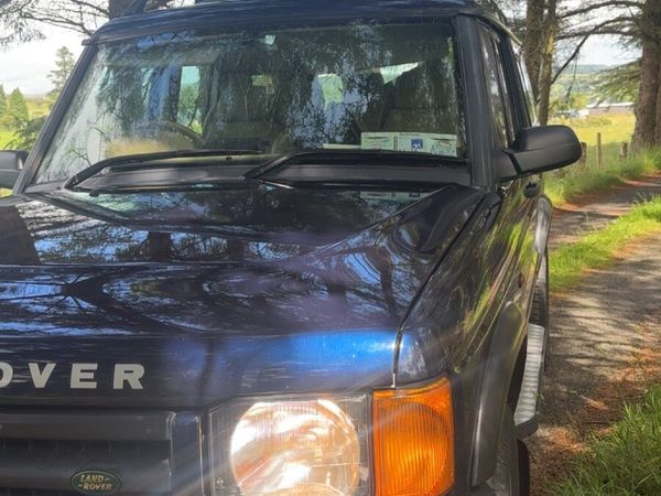 Land Rover Discovery SUV, Diesel, 2001, Blue