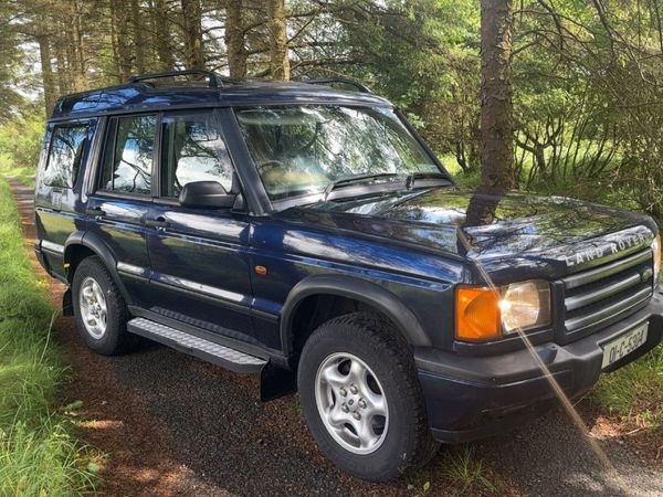 Land Rover Discovery SUV, Diesel, 2001, Blue