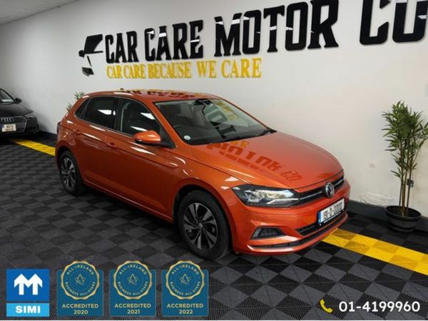 Volkswagen Polo Hatchback, Petrol, 2019, Orange