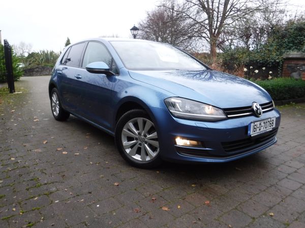 Volkswagen Golf Hatchback, Petrol, 2016, Blue