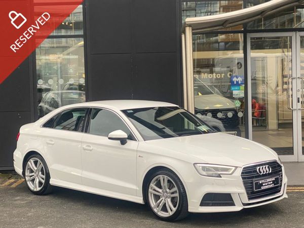 Audi A3 Saloon, Petrol, 2019, White