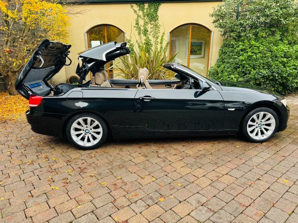 BMW 3-Series Convertible, Petrol, 2007, Black