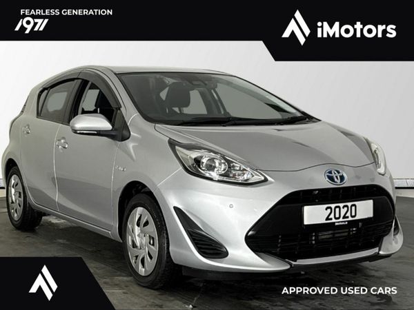 Toyota Aqua Hatchback, Petrol Hybrid, 2020, Silver