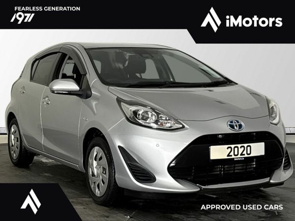 Toyota Aqua Hatchback, Petrol Hybrid, 2020, Silver