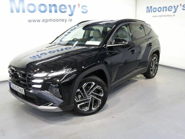 Hyundai Tucson SUV, Petrol Hybrid, 2025, Black