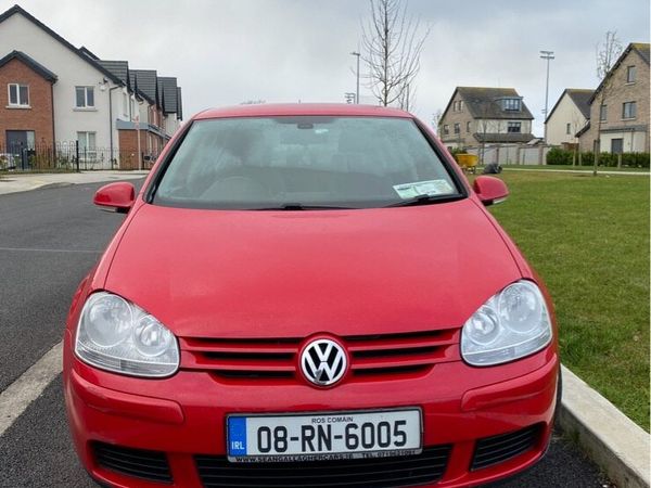 Volkswagen Golf Hatchback, Diesel, 2008, Red