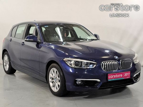 BMW 1-Series Hatchback, Petrol, 2017, Blue