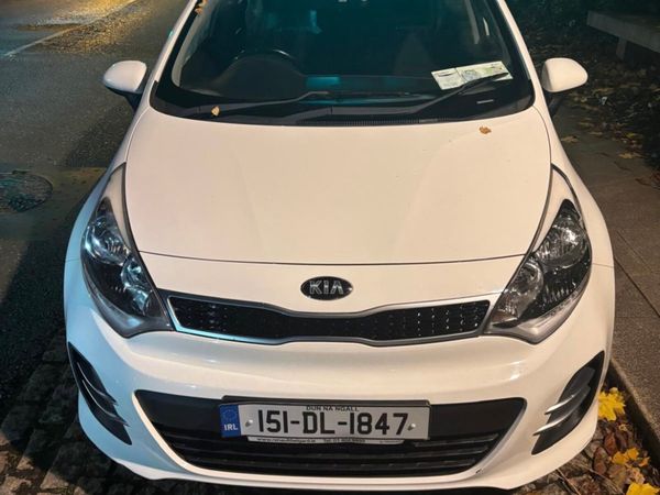 Kia Rio Hatchback, Petrol, 2015, White