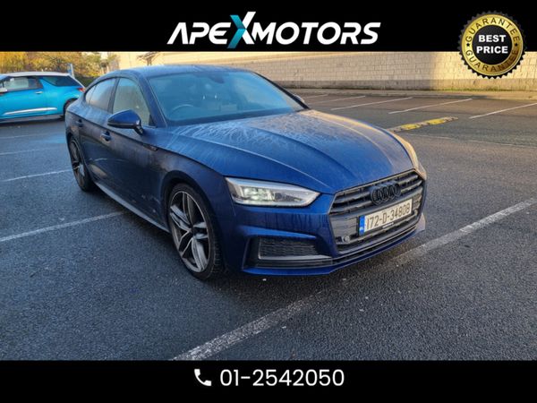 Audi A5 Hatchback, Diesel, 2017, Blue