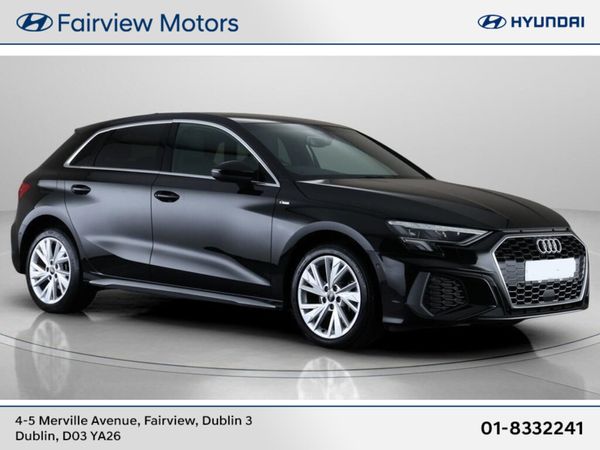 Audi A3 Hatchback, Petrol Plug-in Hybrid, 2023, Black