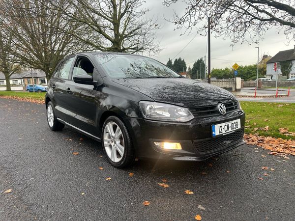 Volkswagen Polo Hatchback, Diesel, 2012, Black