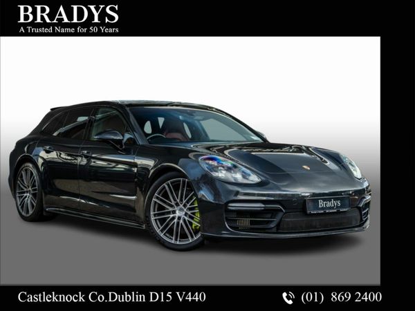 Porsche Panamera Estate, Petrol Plug-in Hybrid, 2020, Grey