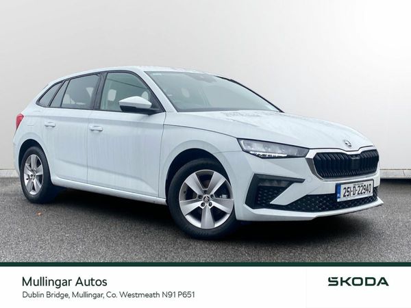 Skoda Scala Hatchback, Petrol, 2025, White