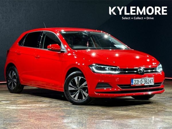 Volkswagen Polo Hatchback, Petrol, 2022, Red