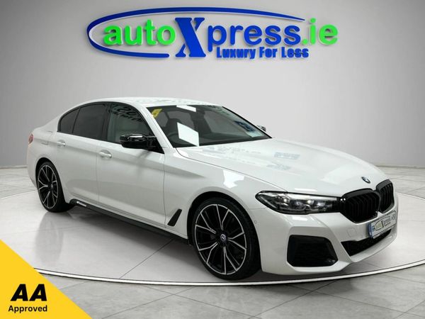 BMW 5-Series Saloon, Diesel, 2021, White