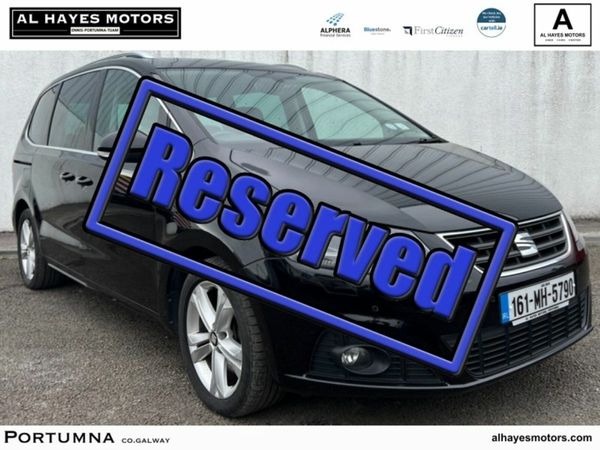 SEAT Alhambra MPV, Diesel, 2016, Black