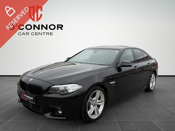 BMW 5-Series Saloon, Diesel, 2016, Black