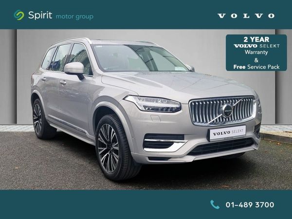 Volvo XC90 SUV, Petrol Plug-in Hybrid, 2022, Silver