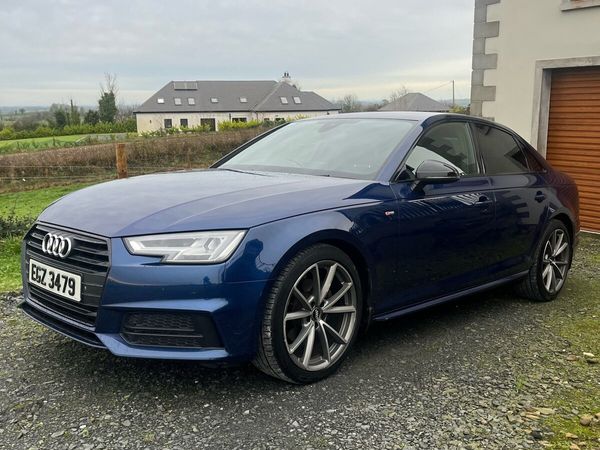 Audi A4 Saloon, Diesel, 2017, Blue