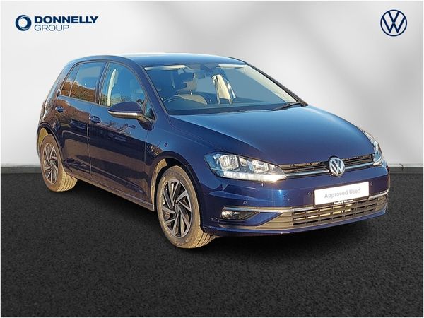 Volkswagen Golf Hatchback, Petrol, 2019, Blue