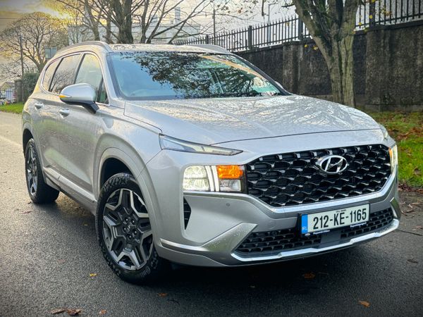 Hyundai Santa Fe SUV, Petrol Plug-in Hybrid, 2021, Grey