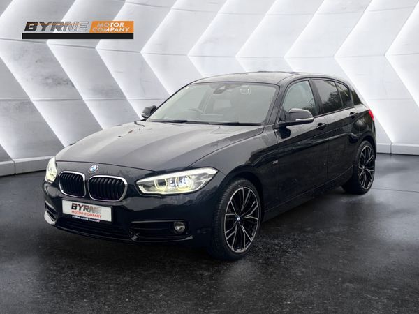 BMW 1-Series Hatchback, Diesel, 2016, Black