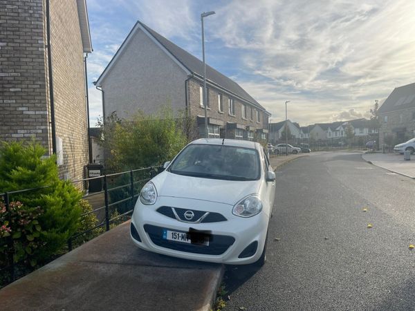 Nissan March Hatchback, Petrol, 2015, White