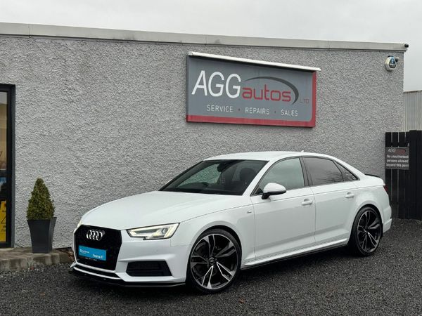 Audi A4 Saloon, Diesel, 2017, White