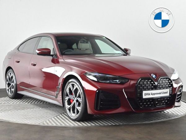 BMW 4-Series Hatchback, Diesel Hybrid, 2022, Red
