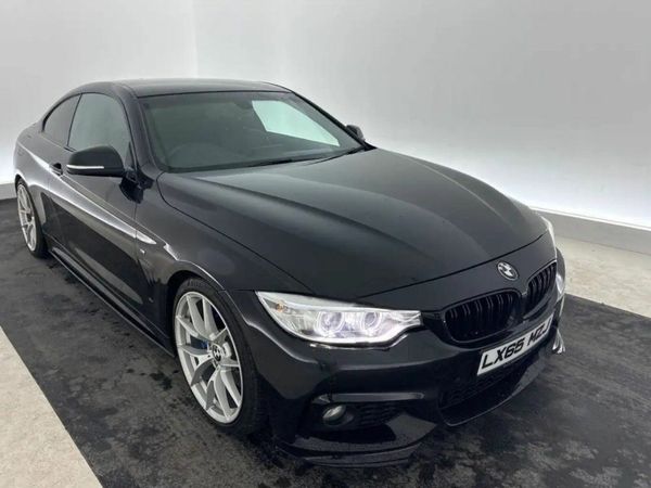 BMW 4-Series Coupe, Diesel, 2015, Black