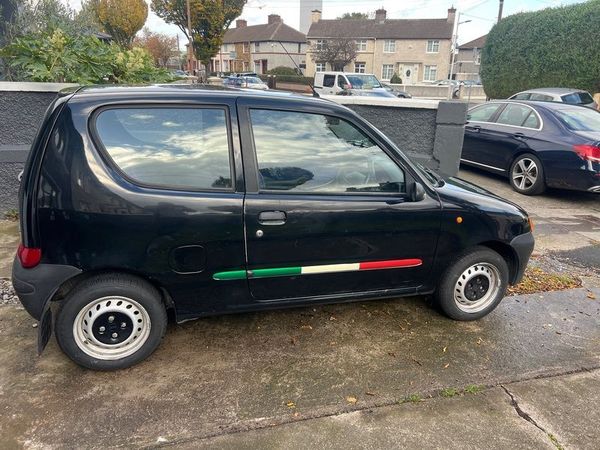 Fiat Seicento Hatchback, Petrol, 2000, Black