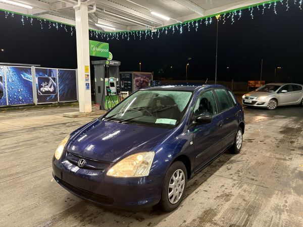 Honda Civic Hatchback, Petrol, 2004, Blue