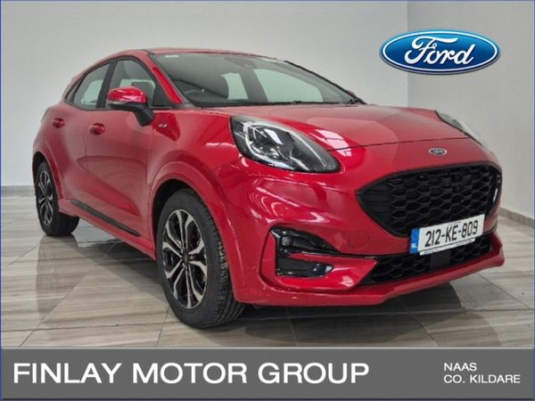 Ford Puma MPV, Petrol Hybrid, 2021, Red