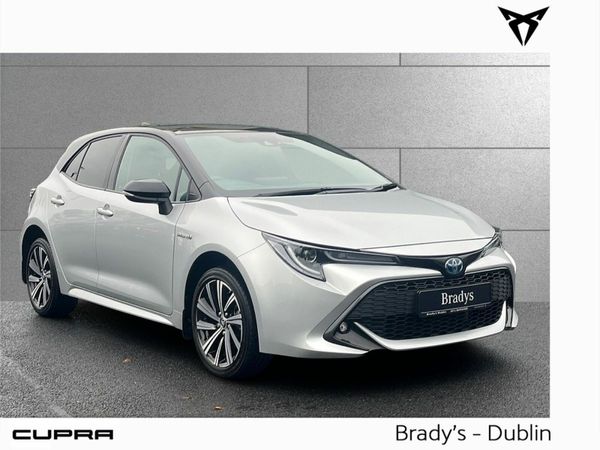 Toyota Corolla Hatchback, Petrol Hybrid, 2021, Silver