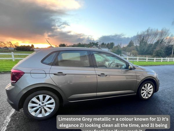 Volkswagen Polo Hatchback, Petrol, 2019, Grey